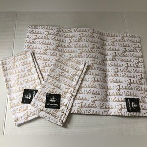 Bowring Falala Placemat and Napkin Set for Two